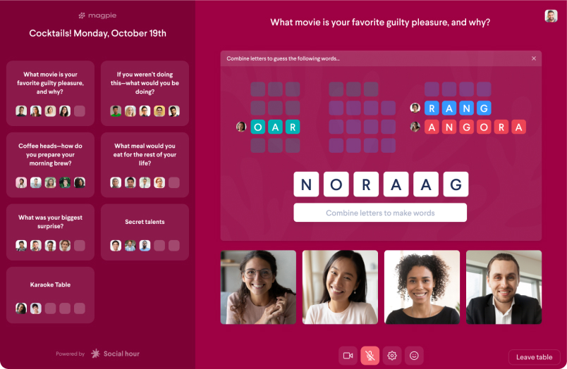 Screenshot of Frameable Events Game