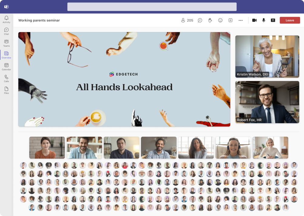 Frameable Core All Hands Platform